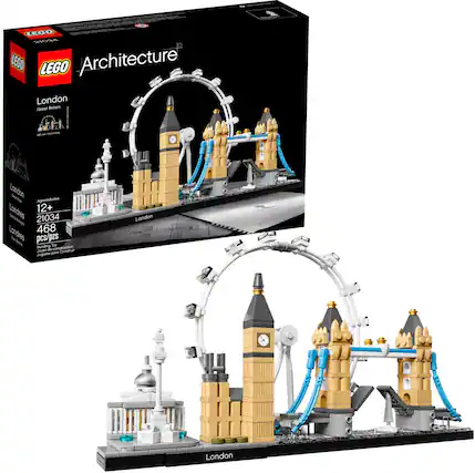Front. LEGO - Architecture London Skyline 21034.