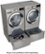 Alt View 12. LG - 4.5 Cu. Ft. High-Efficiency Stackable Smart Front Load Washer with Steam and 6Motion Technology - Graphite Steel.