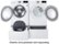 Alt View 16. LG - 7.4 Cu. Ft. Stackable Smart Electric Dryer with Steam and Sensor Dry - White.