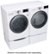 Alt View 17. LG - 7.4 Cu. Ft. Stackable Smart Electric Dryer with Steam and Sensor Dry - White.