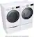 Alt View 17. LG - 7.4 Cu. Ft. Stackable Smart Electric Dryer with Steam and Sensor Dry - White.