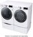Alt View 20. LG - 7.4 Cu. Ft. Stackable Smart Electric Dryer with Steam and Sensor Dry - White.