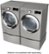 Alt View Zoom 23. LG - 7.4 Cu. Ft. 12-Cycle Smart Wi-Fi Gas SteamDryer with Sensor Dry and TurboSteam - Graphite steel.