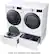 Alt View 22. LG - 4.5 Cu. Ft. High-Efficiency Stackable Smart Front Load Washer with Steam and TurboWash 360 Technology - White.