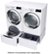 Alt View Zoom 12. LG - 7.4 Cu. Ft. 12-Cycle Smart Wi-Fi Electric SteamDryer - Sensor Dry and TurboSteam - White.