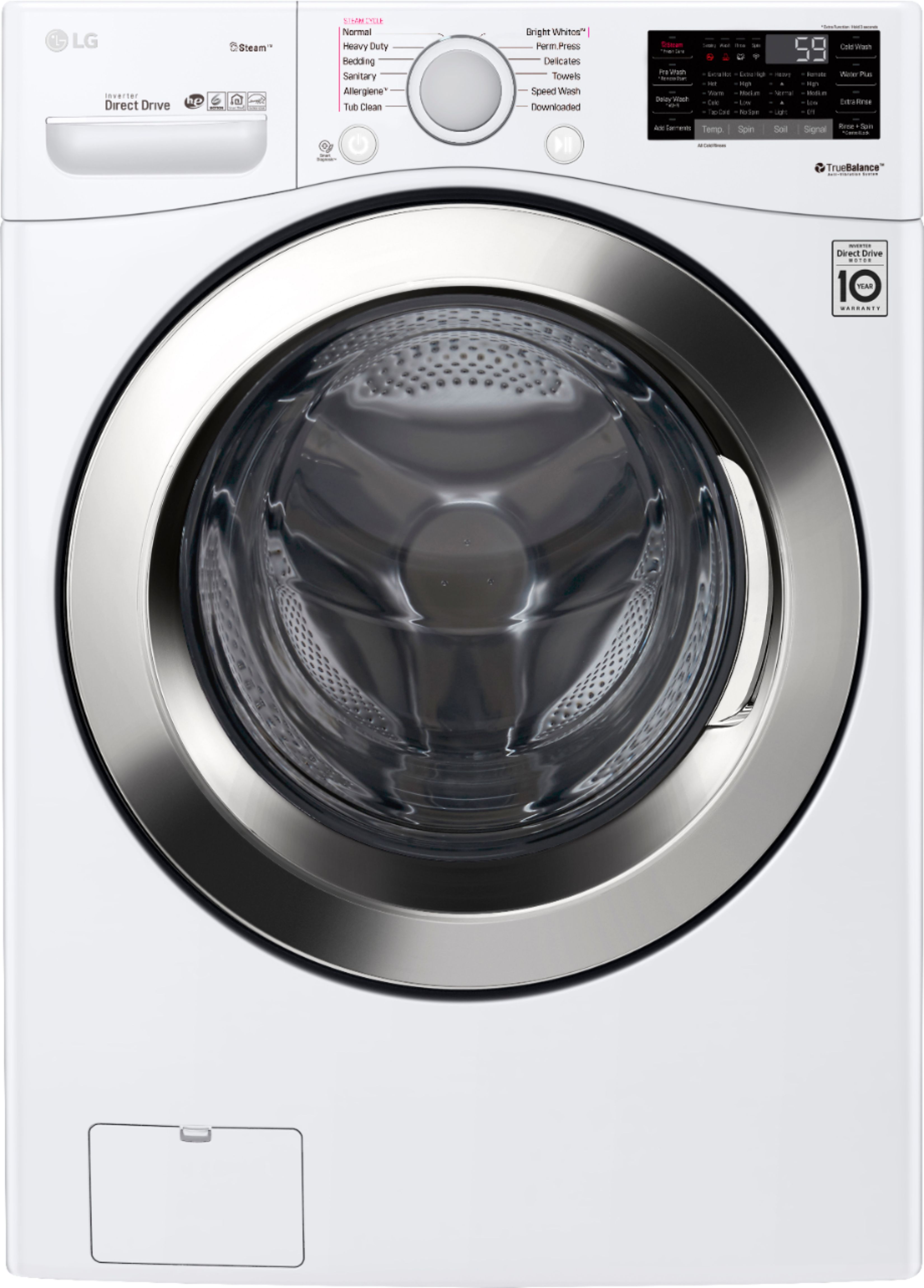  4.5 cu. ft. Ultra Large Front Load Washer : Appliances