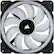 Alt View 12. CORSAIR - LL Series RGB 140mm Computer Case Fan Kit with RGB Lighting Controller (2-pack) - Black.