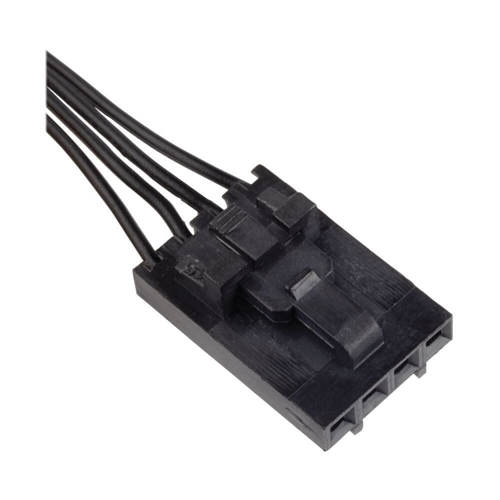 Alt View 20. CORSAIR - LL Series RGB 140mm Computer Case  Fan Kit with RGB Lighting Controller (2-pack) - Black.