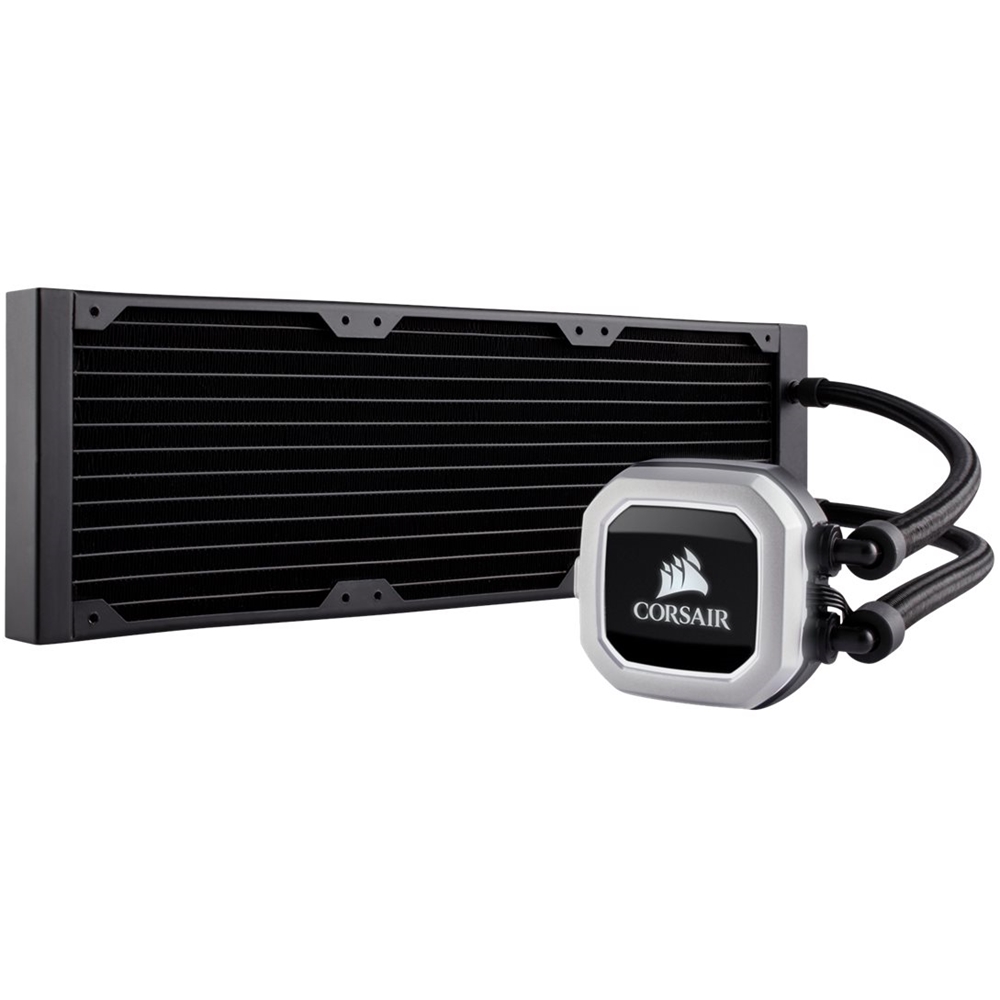 CORSAIR Hydro Series 280mm Liquid Cooling System with RGB Lighting  Black/Gray CW-9060032-WW - Best Buy