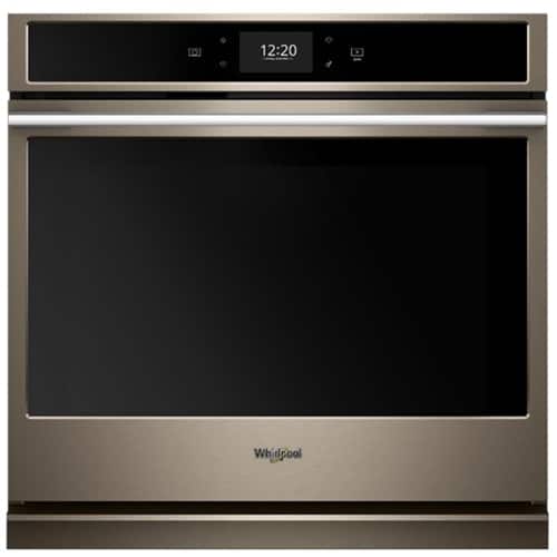 Front. Whirlpool - 30" Built-In Single Electric Convection Wall Oven.