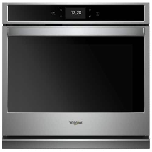Whirlpool 30 Built In Single Electric Convection Wall Oven Stainless Steel Wos72ec0hs Best Buy
