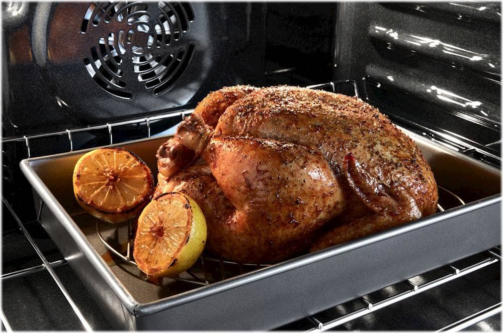 Alt View 13. Whirlpool - 30" Built-In Single Electric Convection Wall Oven with Air Fry when Connected - Stainless Steel.