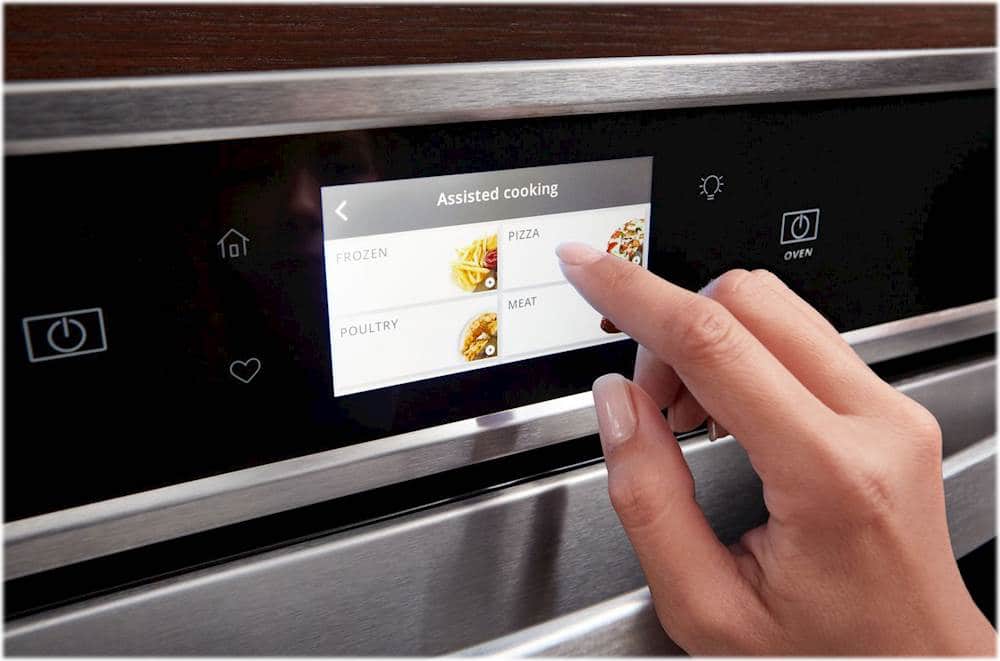 Alt View 19. Whirlpool - 30" Built-In Single Electric Convection Wall Oven with Air Fry when Connected - Stainless Steel.