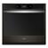 Front. Whirlpool - 30" Built-In Single Electric Convection Wall Oven with Air Fry when Connected - Black Stainless Steel.