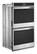 Alt View 1. Whirlpool - 30" Built-In Electric Convection Double Wall Oven with Air Fry when Connected - Stainless Steel.