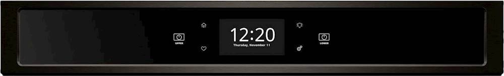 Alt View 2. Whirlpool - 30" Built-In Electric Convection Double Wall Oven with Air Fry when Connected - Black Stainless Steel.