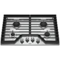 Front Zoom. Whirlpool - 30" Gas Cooktop - Stainless steel.