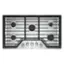 Alt View 11. Whirlpool - 36" Gas Cooktop - Stainless Steel.