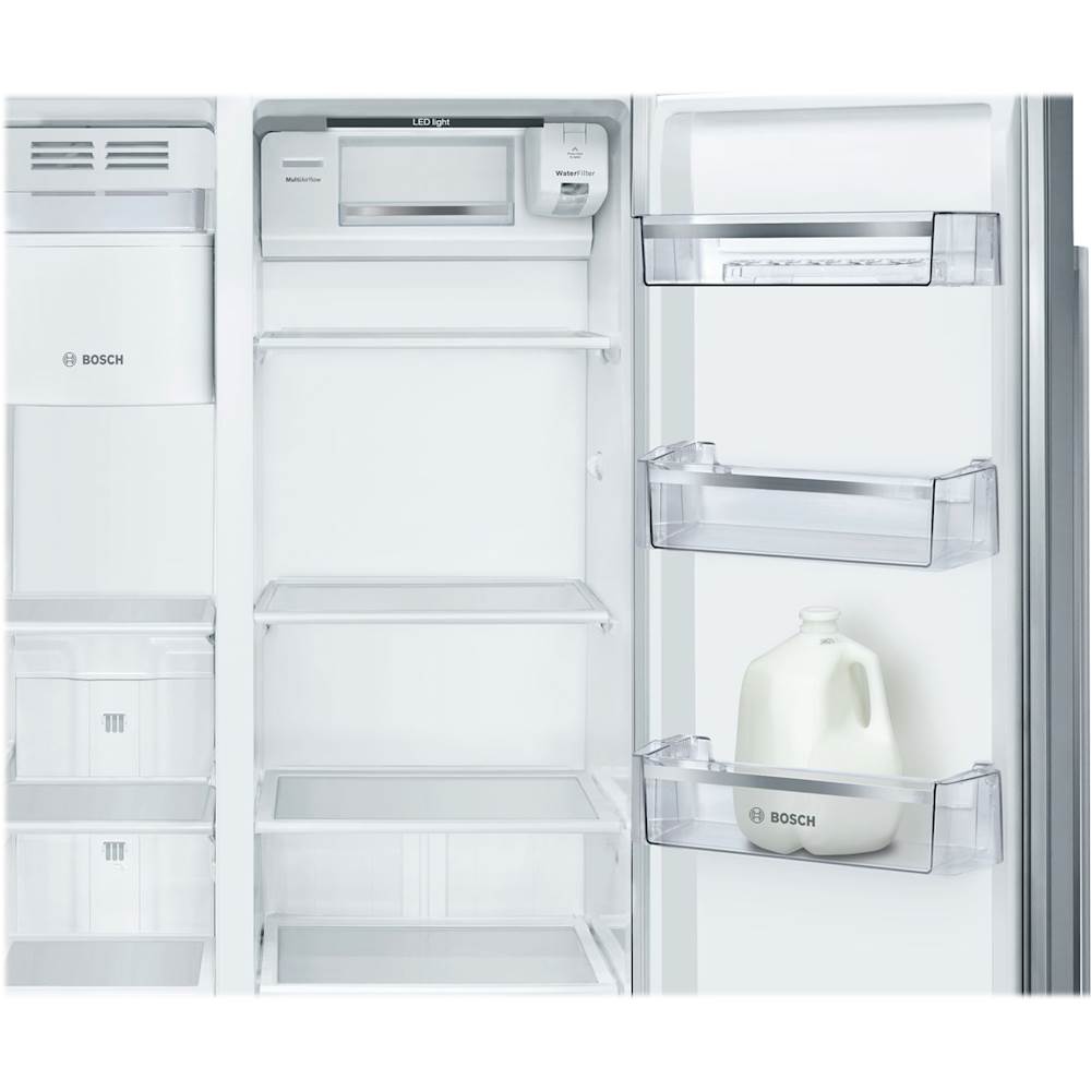 Bosch 300 Series 20 2 Cu Ft Side By Side Counter Depth