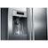 Alt View Zoom 4. Bosch - 300 Series 20.2 Cu. Ft. Side-by-Side Counter-Depth Refrigerator - Stainless steel.