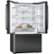 Alt View Zoom 11. Bosch - 800 Series 20.7 Cu. Ft. Bottom-Freezer Counter-Depth Refrigerator - Black stainless steel.