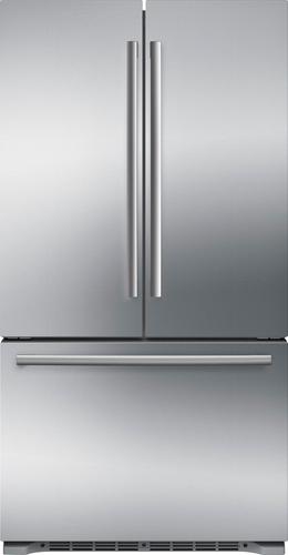 Rent to own Bosch - 800 Series 20.7 Cu. Ft. Bottom-Freezer Counter-Depth Refrigerator - Stainless steel