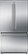 Front Zoom. Bosch - 800 Series 20.7 Cu. Ft. Bottom-Freezer Counter-Depth Refrigerator - Stainless steel.