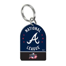 WinCraft - Atlanta Braves America 250 Premium Acrylic Key Ring - Multicolor