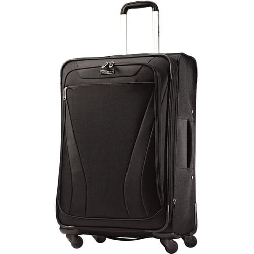 Front Standard. Samsonite - Aspire Travel/Luggage Case (Roller) for Travel Essential - Black.