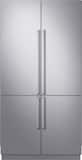 Dacor - Contemporary Style Panel Kit for 42" Built-in French Door Refrigerator - Stainless Steel