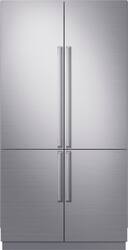 Dacor - Contemporary Style Panel Kit for 42" Built-in French Door Refrigerator - Stainless Steel - Front_Zoom