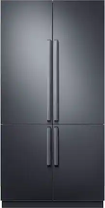Front. Dacor - Contemporary Style Panel Kit for 42" Built-in French Door Refrigerator - Graphite.