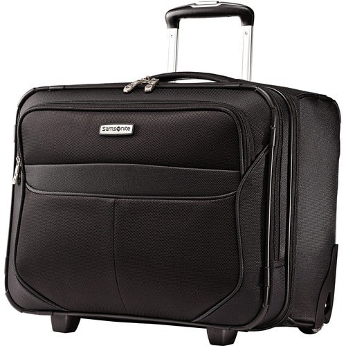 Front Standard. Samsonite - Lift2 Travel/Luggage Case (Roller) for 15.6" Travel Essential, Notebook - Black.