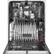Alt View 2. GE - Profile™ Series 24" Top Control Tall Tub Built-In Dishwasher - Black Slate.