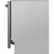 Alt View Zoom 11. LG - 24" Top Control Smart Built-In Dishwasher with TrueSteam, Tub Light and Quiet Operation - Black stainless steel.
