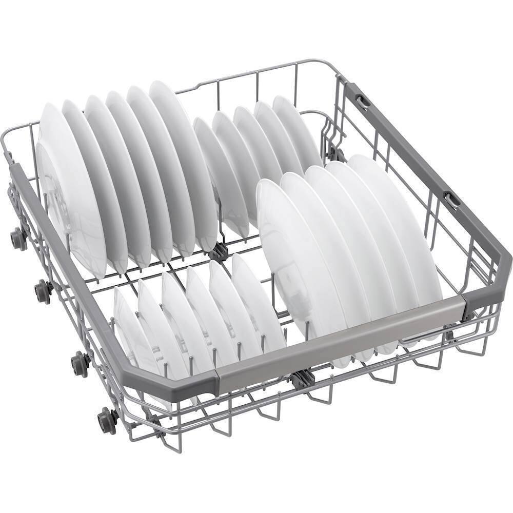 Alt View 21. LG - 24" Top Control Smart Built-In Stainless Steel Tub Dishwasher with 3rd Rack, TrueSteam, and 42 dba - PrintProof Black Stainless Steel.