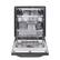 Alt View 14. LG - STUDIO 24" Top Control Smart Wi-Fi Dishwasher - QuadWash - TrueSteam -Steel Tub with Light - Black Stainless Steel.