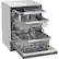 Alt View 19. LG - STUDIO 24" Top Control Smart Wi-Fi Dishwasher - QuadWash - TrueSteam -Steel Tub with Light - Black Stainless Steel.