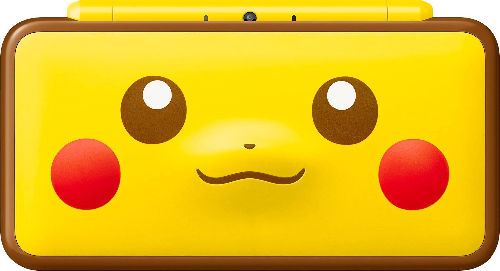 Front. Nintendo - New 2DS XL Pikachu Edition.