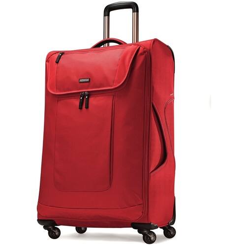 Front Standard. Samsonite - Travel/Luggage Case (Rolling Tote) for Notebook, Travel Essential - Red.