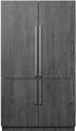 Dacor - 42 in. Wide 23.5 Cu Ft 4-Door Flex French Door Built In Refrigerator with SteelCool Interior and Cocktail Ice - Custom Panel Ready