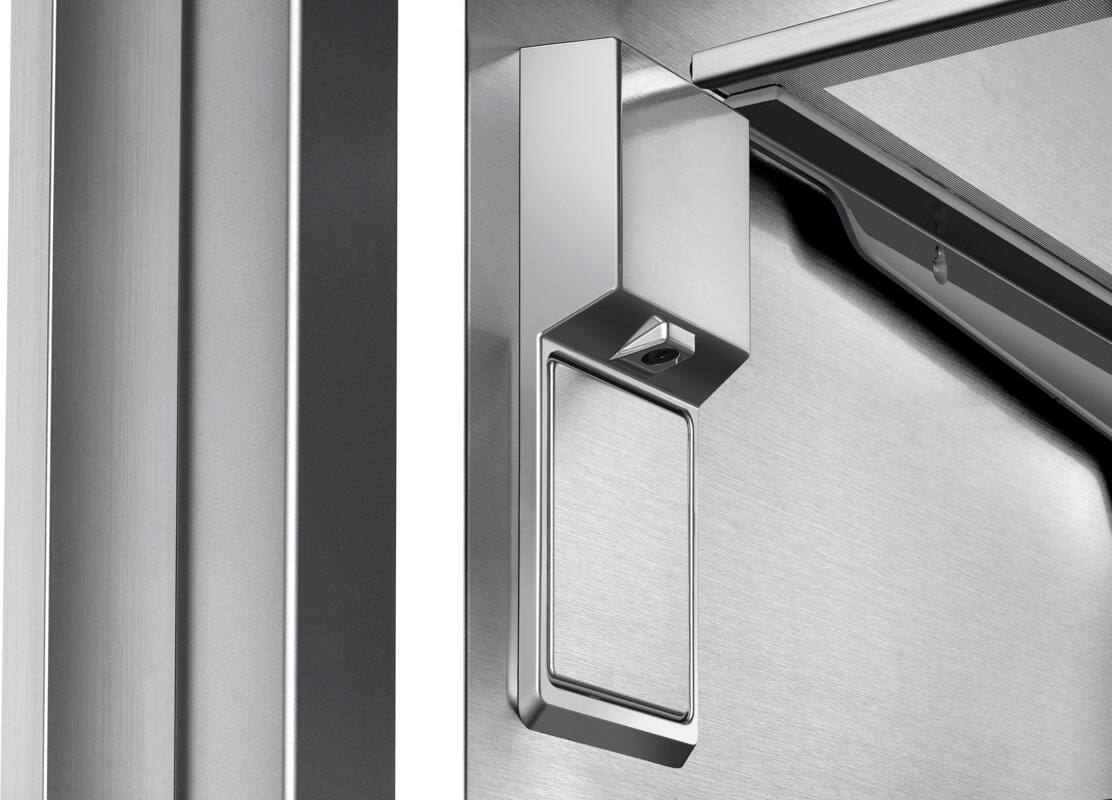 Alt View 3. Dacor - 23.5 Cu Ft 4-Door Flex French Door Built In Refrigerator with SteelCool Interior and Cocktail Ice - Custom Panel Ready.