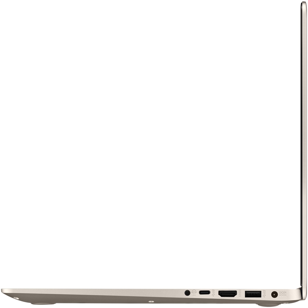 Angle View: ASUS - 15.6" Laptop - Intel Core i7 - 8GB Memory - 1TB Hard Drive + 128GB Solid State Drive - Metal Gold