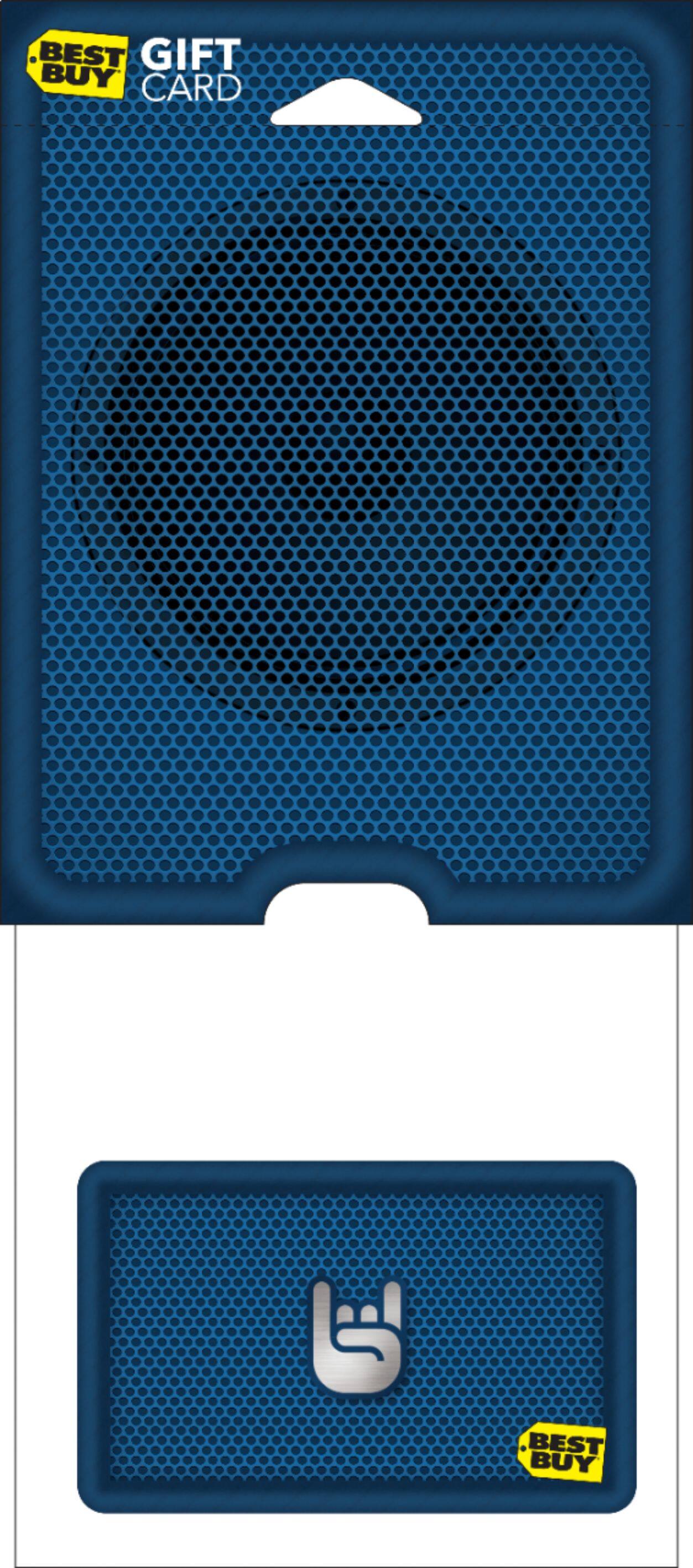 Front. Best Buy® - $100 Speaker Gift Card.