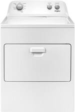 Whirlpool - 7 Cu. Ft. 12-Cycle Electric Dryer - White - Front_Standard