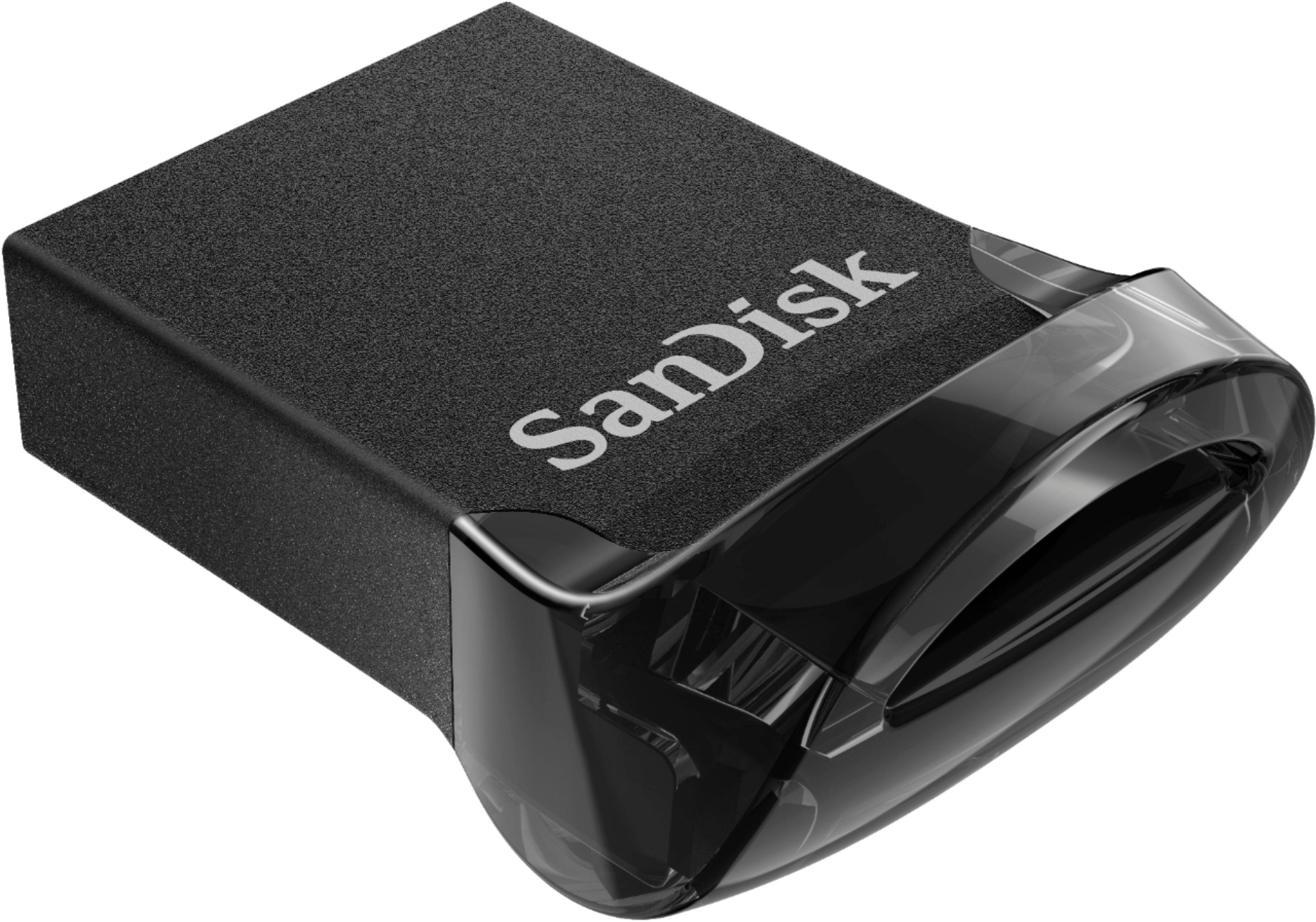Alt View 12. SanDisk - Ultra Fit 32GB USB 3.1 Flash Drive - Black.