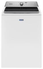 Maytag - 5.2 Cu. Ft. 11-Cycle Top-Loading Washer - White - Front_Standard