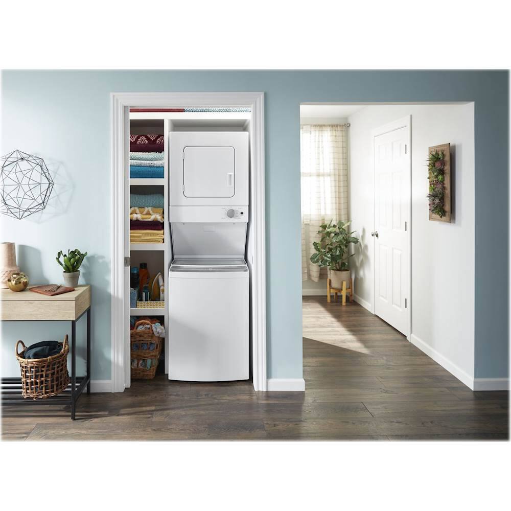 Alt View 20. Whirlpool - 1.6 Cu. Ft. Top Load Washer and 3.4 Cu. Ft. Electric Dryer with Smooth Wave Stainless Steel Wash Basket - White.