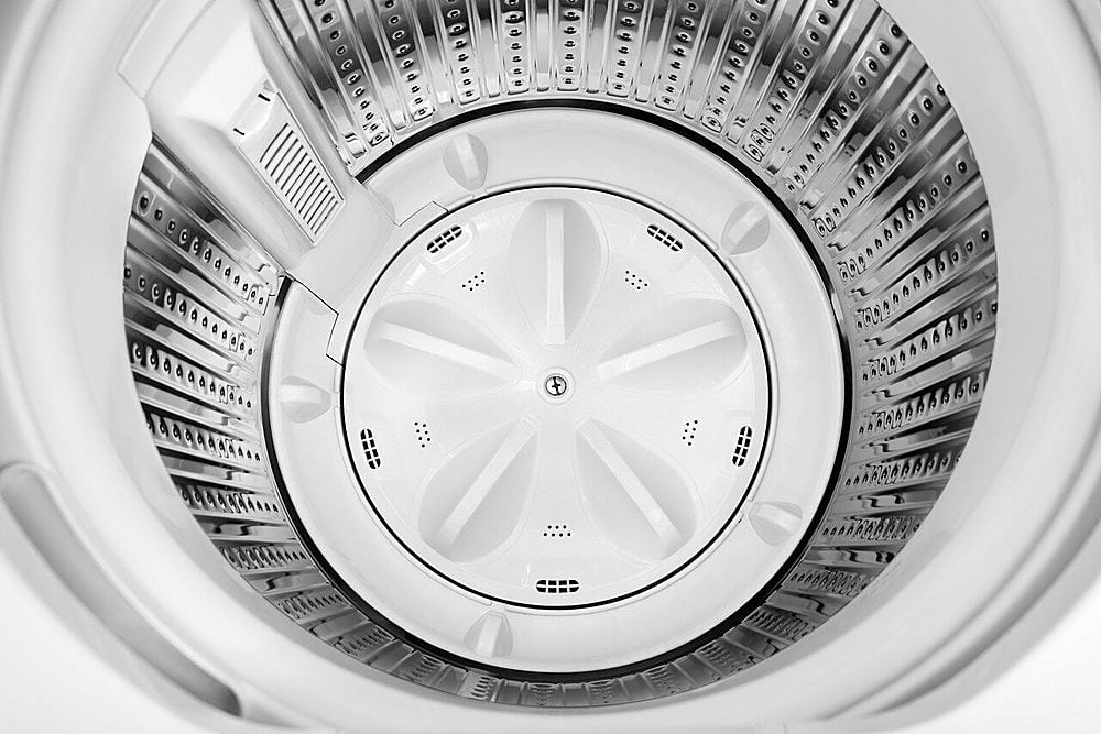 Alt View 18. Whirlpool - 1.6 Cu. Ft. Top Load Washer and 3.4 Cu. Ft. Electric Dryer with Smooth Wave Stainless Steel Wash Basket - White.