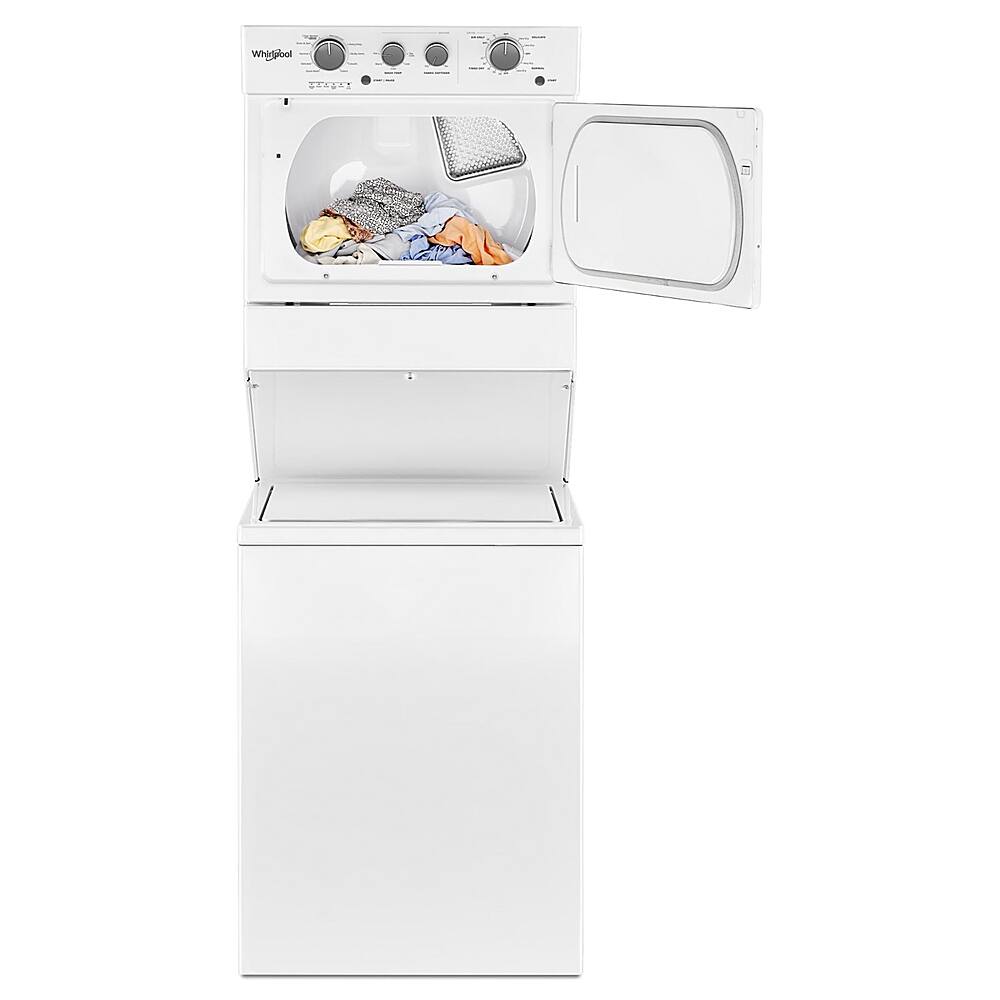 Alt View 11. Whirlpool - 3.5 Cu. Ft. Top Load Washer and 5.9 Cu. Ft. Electric Dryer with Dual Action Agitator - White.